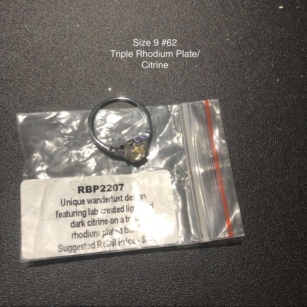 Ring Bomb Party Rhodium Plated Rings, Size 9, $50 each - Picture 5 of 6